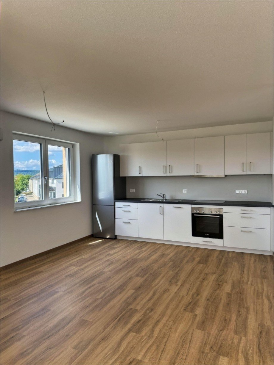 Offener Essbereich mit Einbauk�che Etagenwohnung Horb